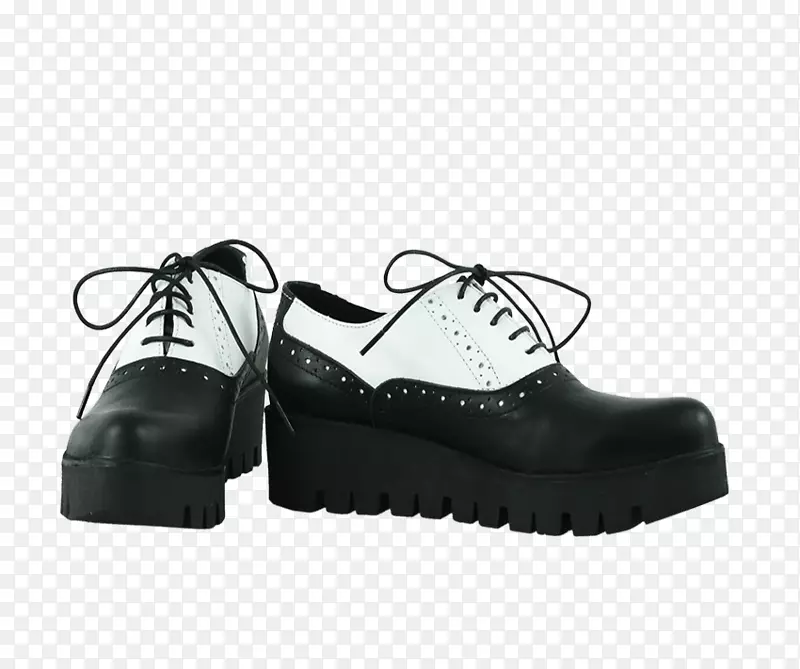 鞋类产品步行平台牛津女式鞋