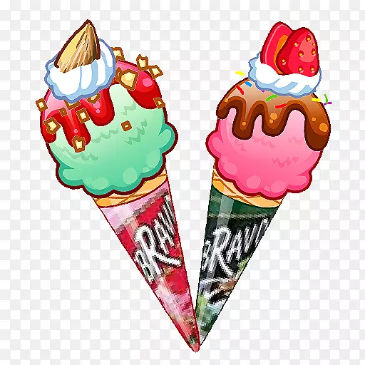 冰淇淋圆锥形风味由鲍勃·福尔摩斯，乔纳森·严(旁白)(9781515966647)冰淇淋店直升机-冰淇淋