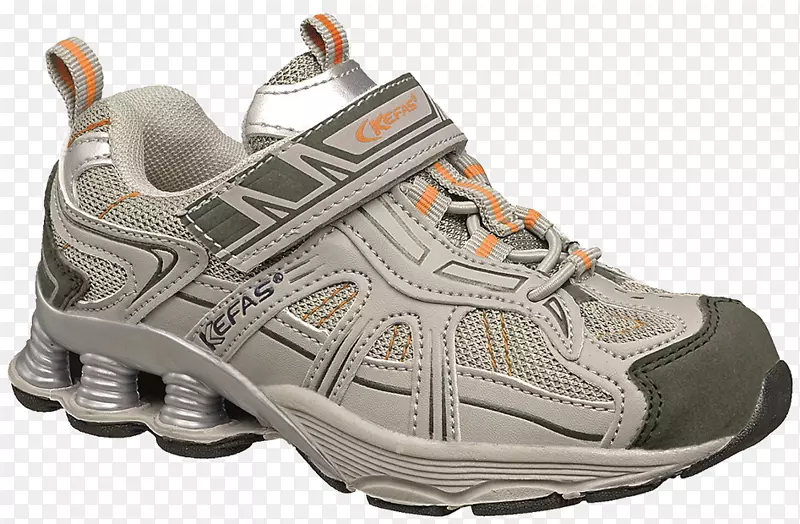 运动鞋远足靴步行产品灰色橙色kd鞋