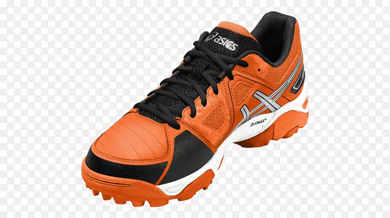 运动鞋Asics初级凝胶-Blackheath 5 GS曲棍球鞋比赛平直-稳定的女黑色跑鞋