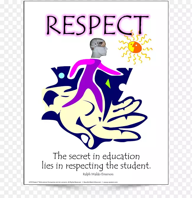 图形海报设计教育的秘诀在于尊重学生。文本设计