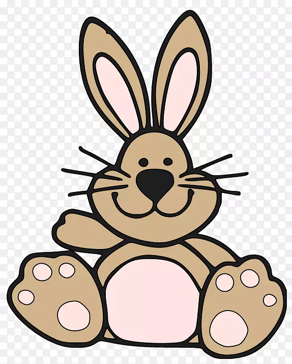 国内兔子复活节兔夹艺术食品-兔子