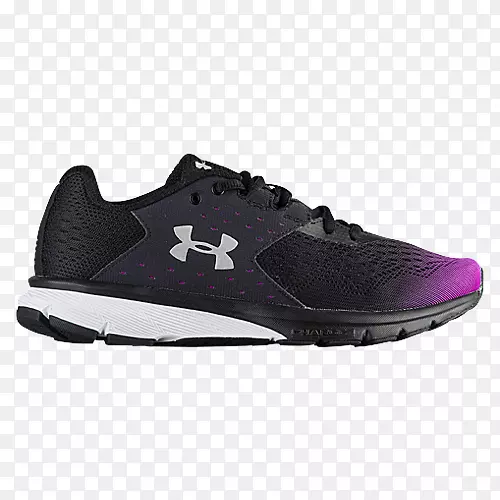 穿盔甲的运动鞋ua控告叛逆者的衣服紫色的盔甲女用网球鞋