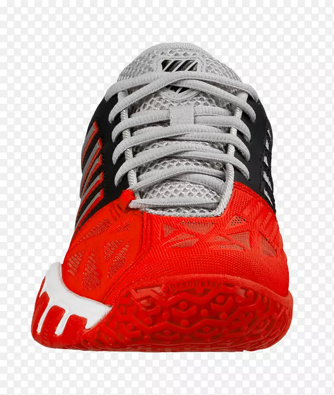 女用运动鞋运动服k-瑞士轻制红色网球鞋