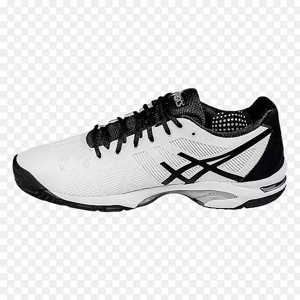Asics凝胶溶解速度3 eu 41 1/2运动鞋Asics凝胶-溶解速度3男.黑色Asics女子网球鞋