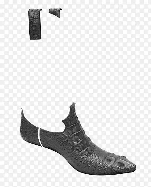 产品设计步行鞋-正版凯门鳄短吻鳄靴