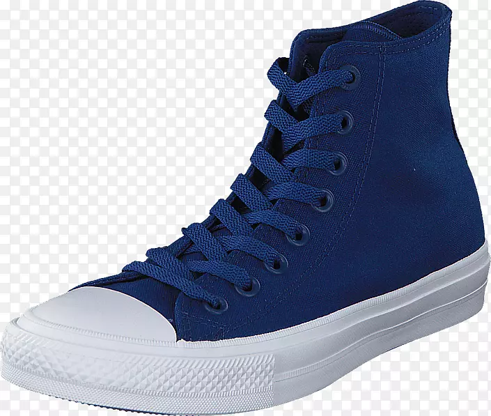 查克？泰勒的全明星运动鞋与蓝色-海军蓝的女式网球鞋相提并论。