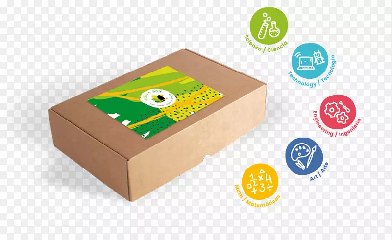装箱askartelu产品设计标志-diy成长盒系统