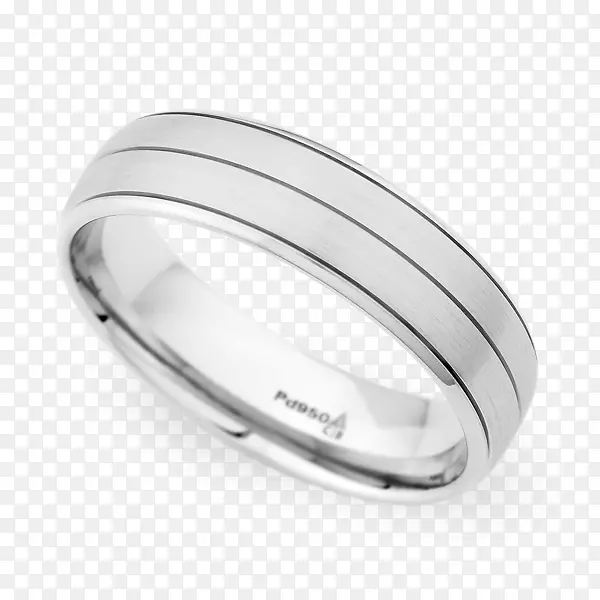 结婚戒指białe złoto钻石戒指