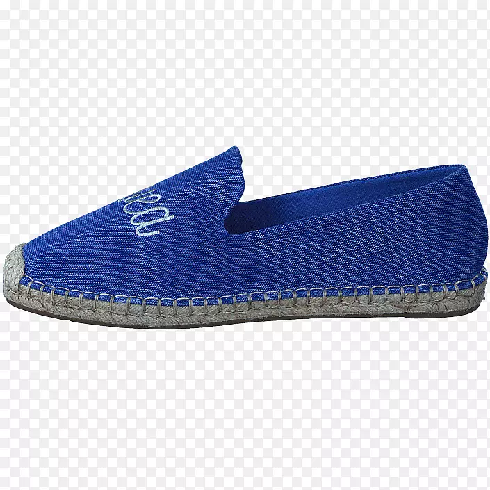 滑鞋钴蓝产品面料女装深蓝色正装鞋