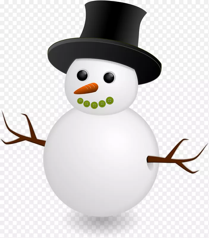 严寒雪人图形帽子像素密度-雪人