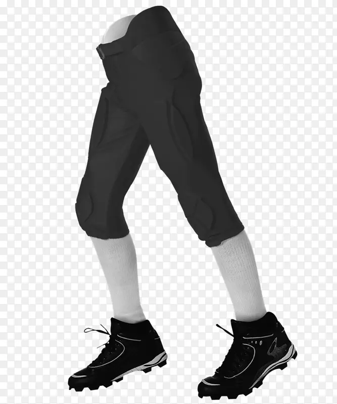 紧身裤女青年独奏系列综合足球裤腰带-黑色脱白腰带