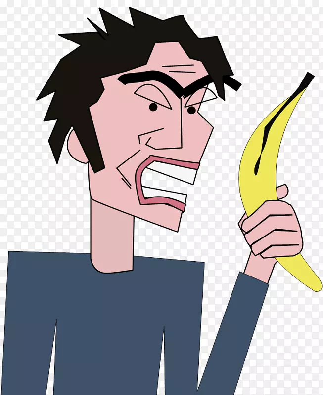 剪贴画习语英语意为香蕉-香蕉