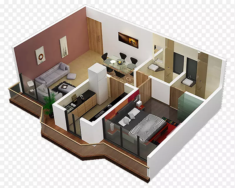 房屋规划室内设计服务卧室-房屋