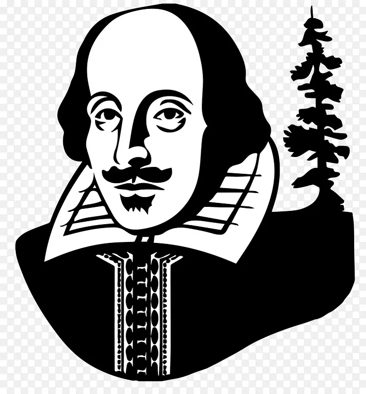 威廉·莎士比亚的全集(节选)关于什么都不写哈姆雷特剪贴画的书