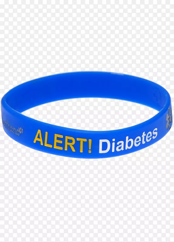 手镯1型糖尿病医疗标识标签和珠宝糖尿病.医疗警报符号手镯