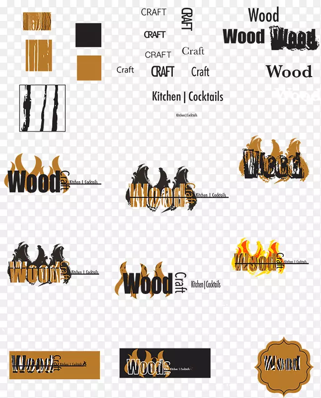 标识木草图产品设计.木材加工企业标志设计思想