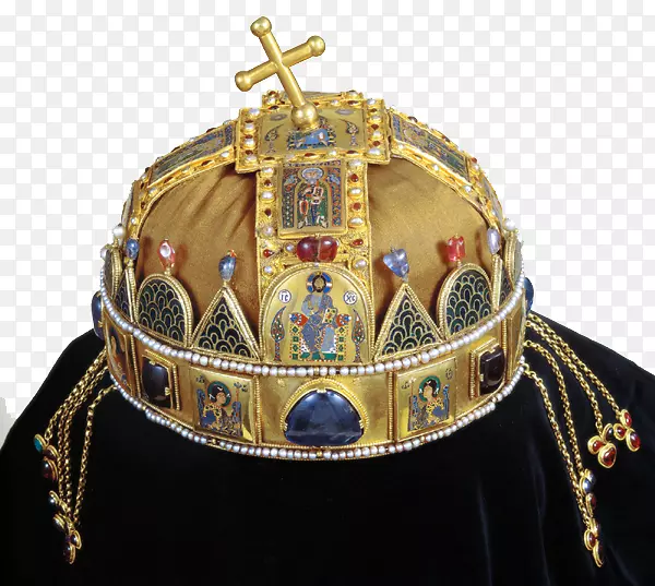 匈牙利的圣冠，圣斯蒂芬王冠的土地，英国的珠宝-王冠
