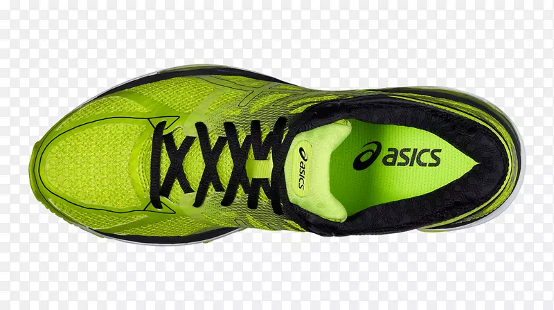 Asics凝胶激发跑步鞋-灰色运动鞋Asics凝胶-积云17轻-显示黄疸-特别宽网球鞋为女性黑色平