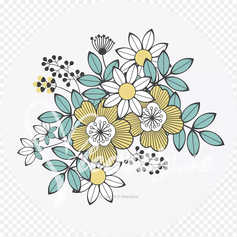 花卉设计刺绣图案花画-麦克白2015海报