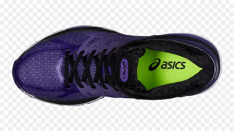 运动鞋Asics耐克免费凝胶-积云17 Lite-展示-超宽网球鞋为女性黑色平