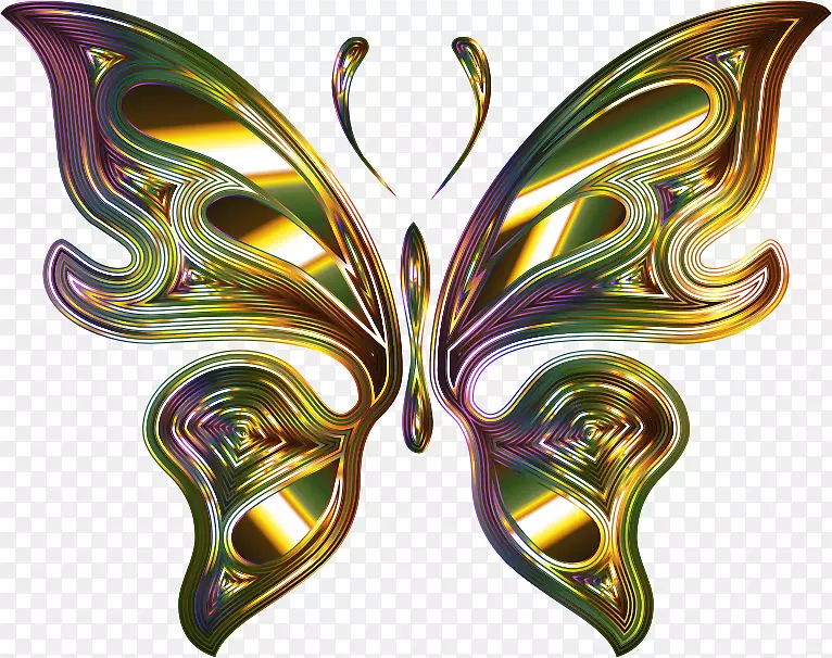 蝴蝶翅膀蝴蝶和飞蛾剪贴画桌面壁纸-蝴蝶