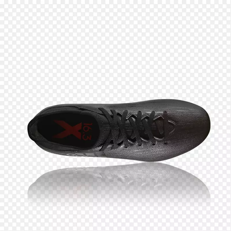 阿迪达斯x 163名儿童fg ag核心黑灰色鞋足球靴皮革-阿迪达斯