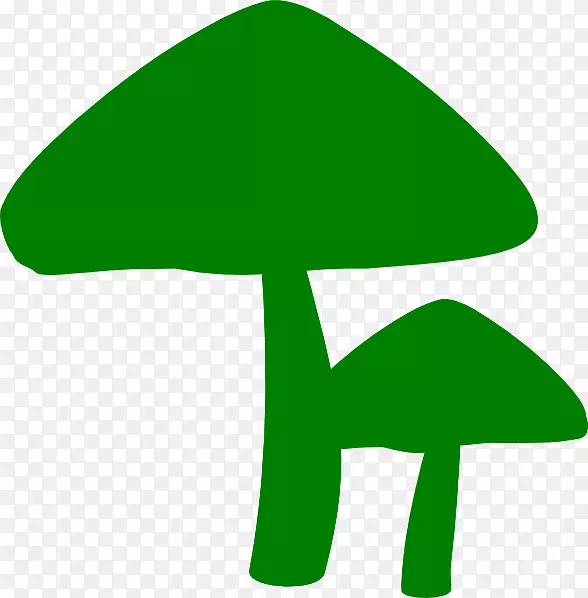 剪贴画绿色蘑菇png图片图像蘑菇