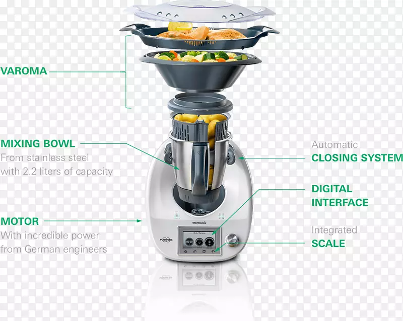热敏电阻食品处理器家用电器Vorwerk烹饪