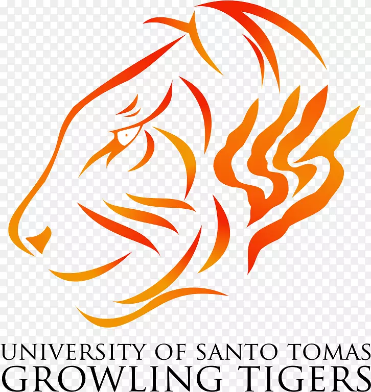 桑托托马斯大学猛虎男子篮球绘画老虎