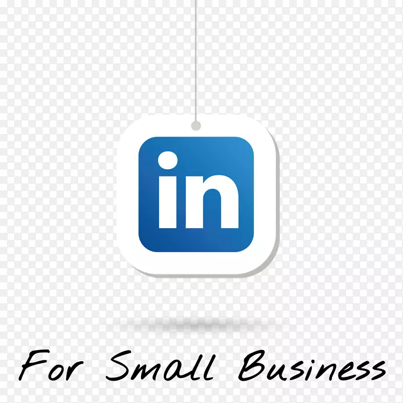 徽标社交媒体LinkedIn品牌形象-商业手册