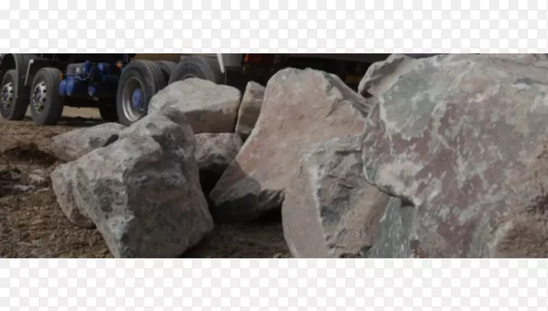 石刻露头地质矿物石灰石碎石