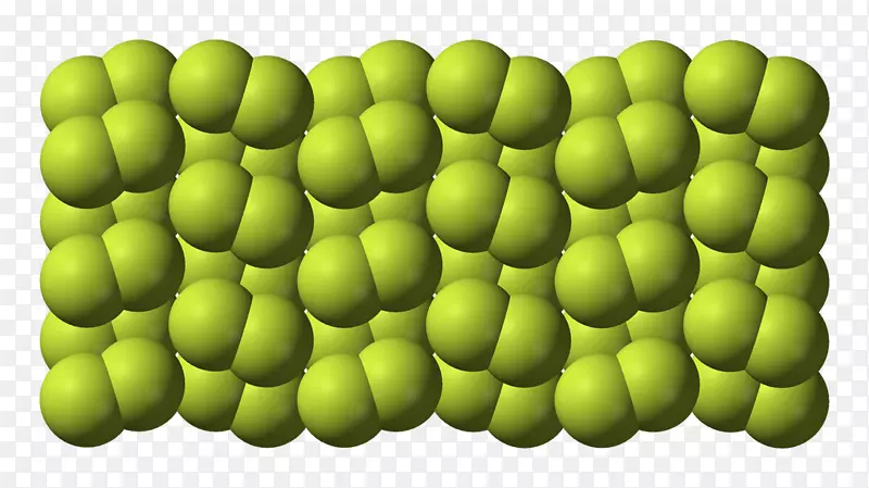 产品设计网球.氟原子示例