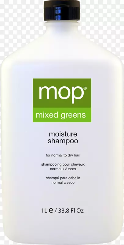 洗剂拖把混合绿色保湿护发素产品护发素-梨发型