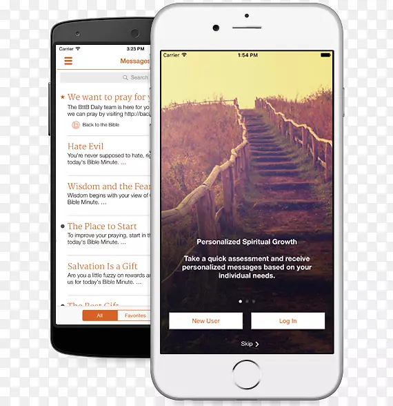 智能手机移动应用程序回到圣经每日多媒体-智能手机