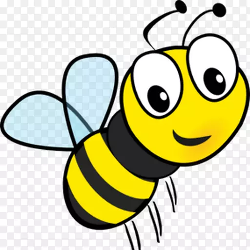蜜蜂黄蜂剪贴画-蜜蜂