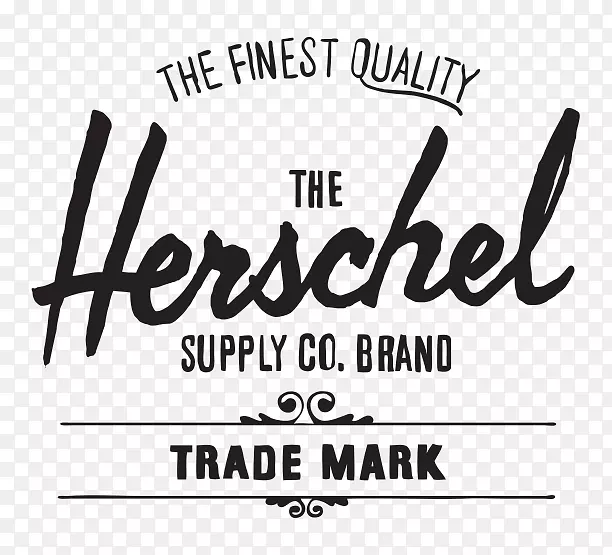 徽标Herschel供应公司品牌背包标志-背包
