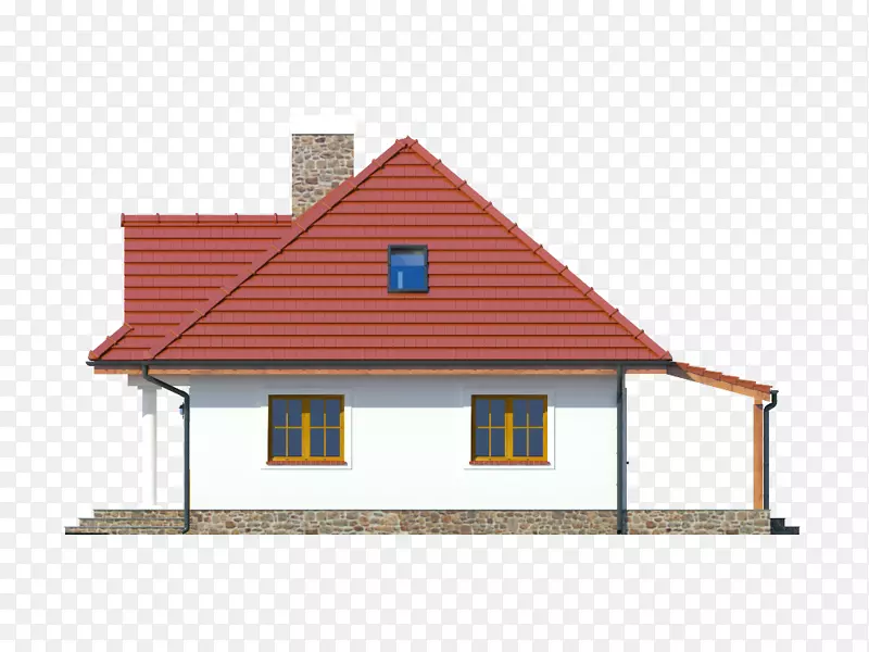 住房屋顶工程窗口，Bydgoszcz县住宅Chmielniki