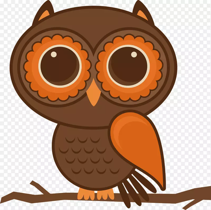OWL剪贴画png图片秋季可伸缩图形.OWL