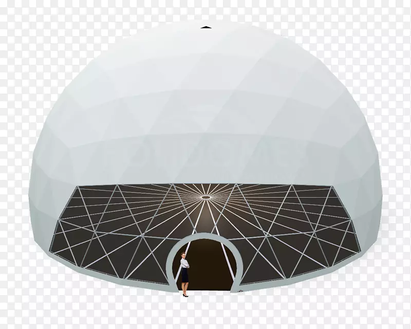 测地穹顶球