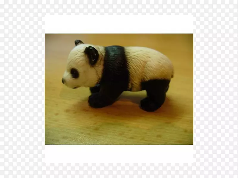 大熊猫毛绒动物&可爱的玩具动物鼻子-熊猫宝宝