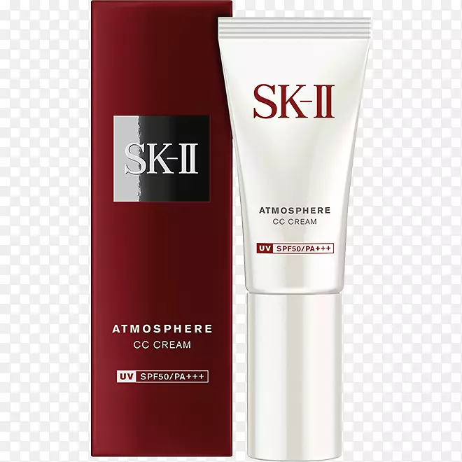 防晒霜SK-ii cc乳膏化妆品SK II标牌控制基地SPF 20 25g-sk ii