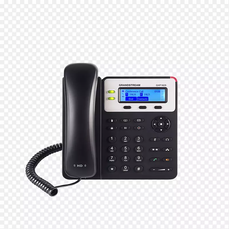 大流gxp 1625大流网络VoIP电话语音通过IP电话-VTech无线耳机