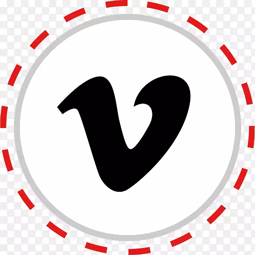Vimeo视频计算机图标图形图标设计.社交媒体图标
