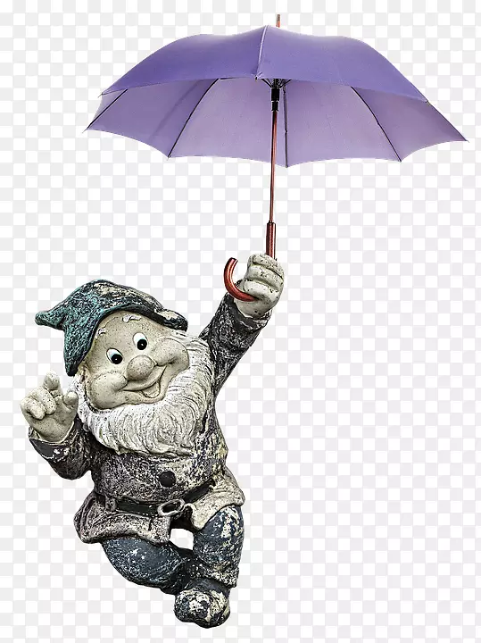 雨伞花园侏儒剪贴画形象伞