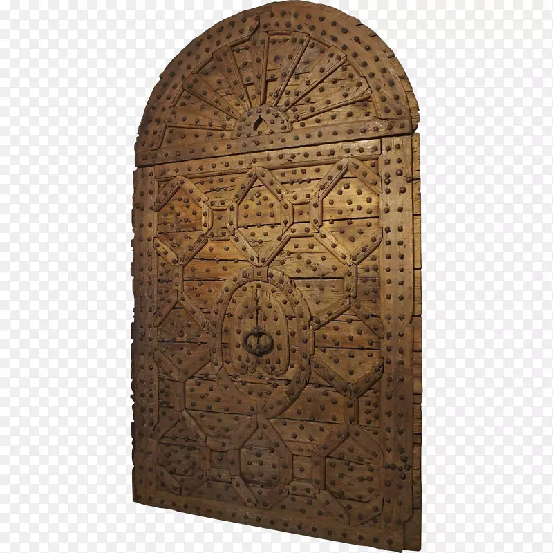 门17世纪镶板门楼-门