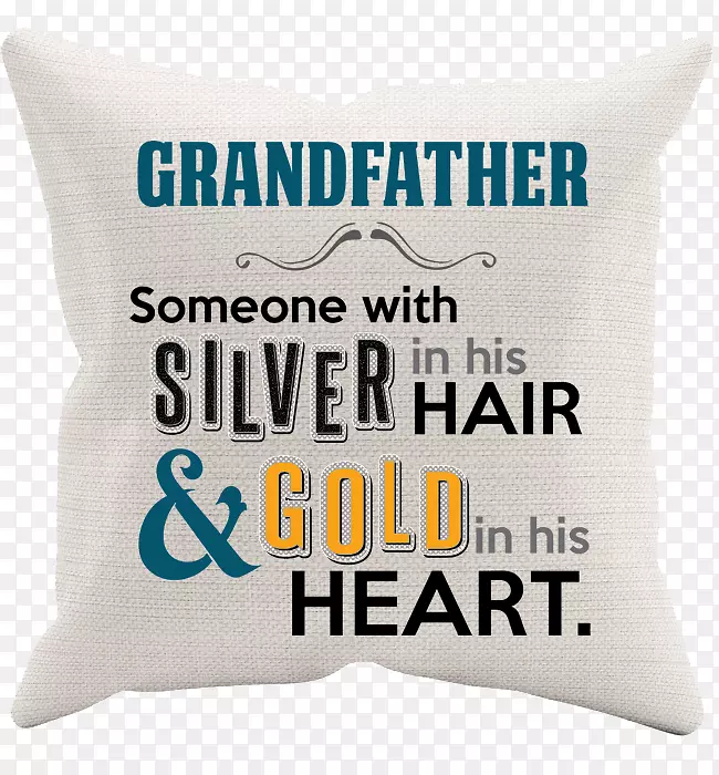 投掷枕头垫祖父母纺织品枕头