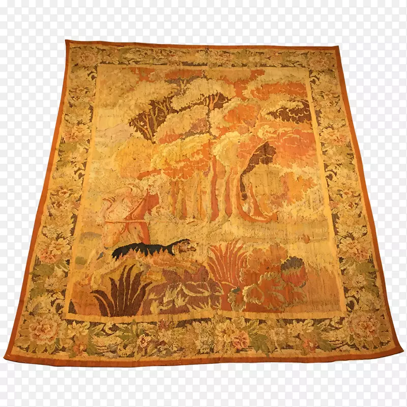 织锦丝绸地板.法国谚语地毯