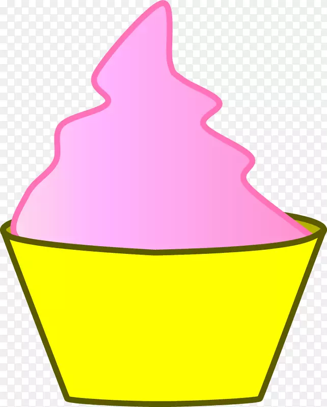 剪贴画食品粉红m短信-冷冻酸奶