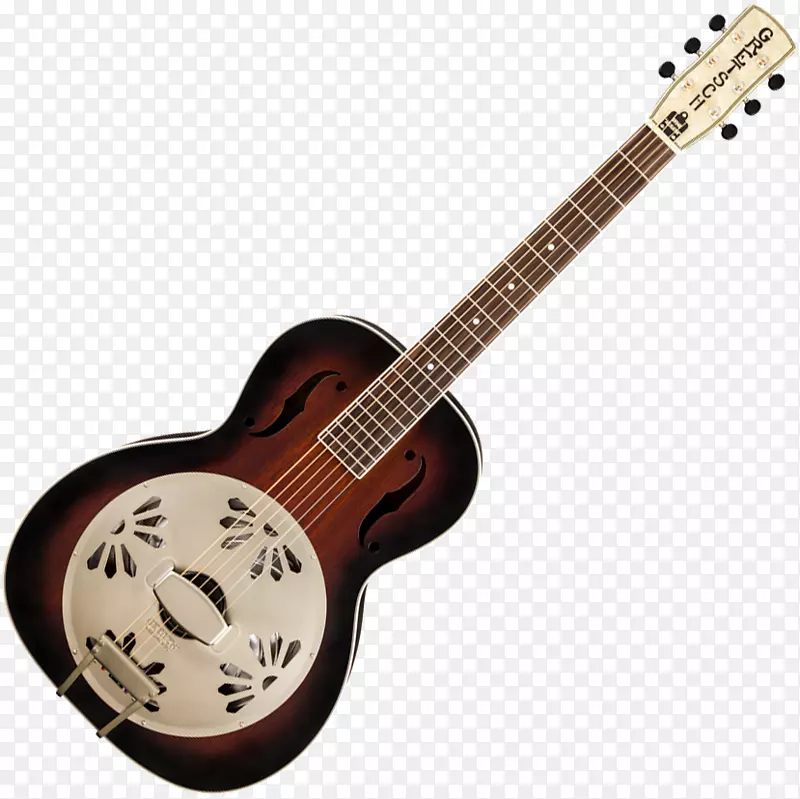 谐振器吉他弦吉他放大器声吉他Gretsch-蜂蜜匙